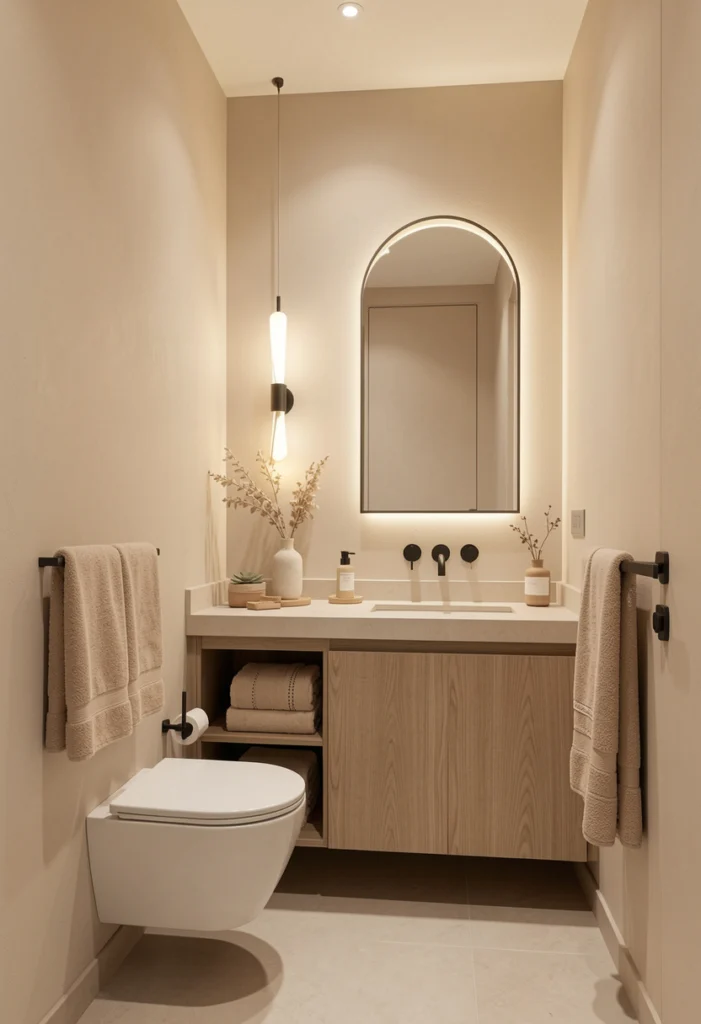 Soft Lighting with Warm Neutrals