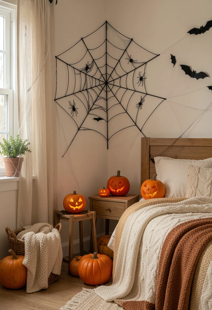 Soft Spider Web Accents