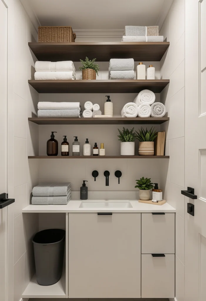 Use Open Shelving