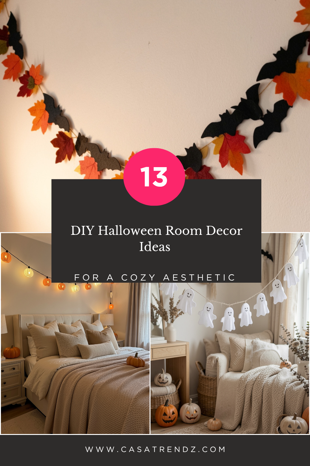 13 DIY Halloween Room Decor Ideas
