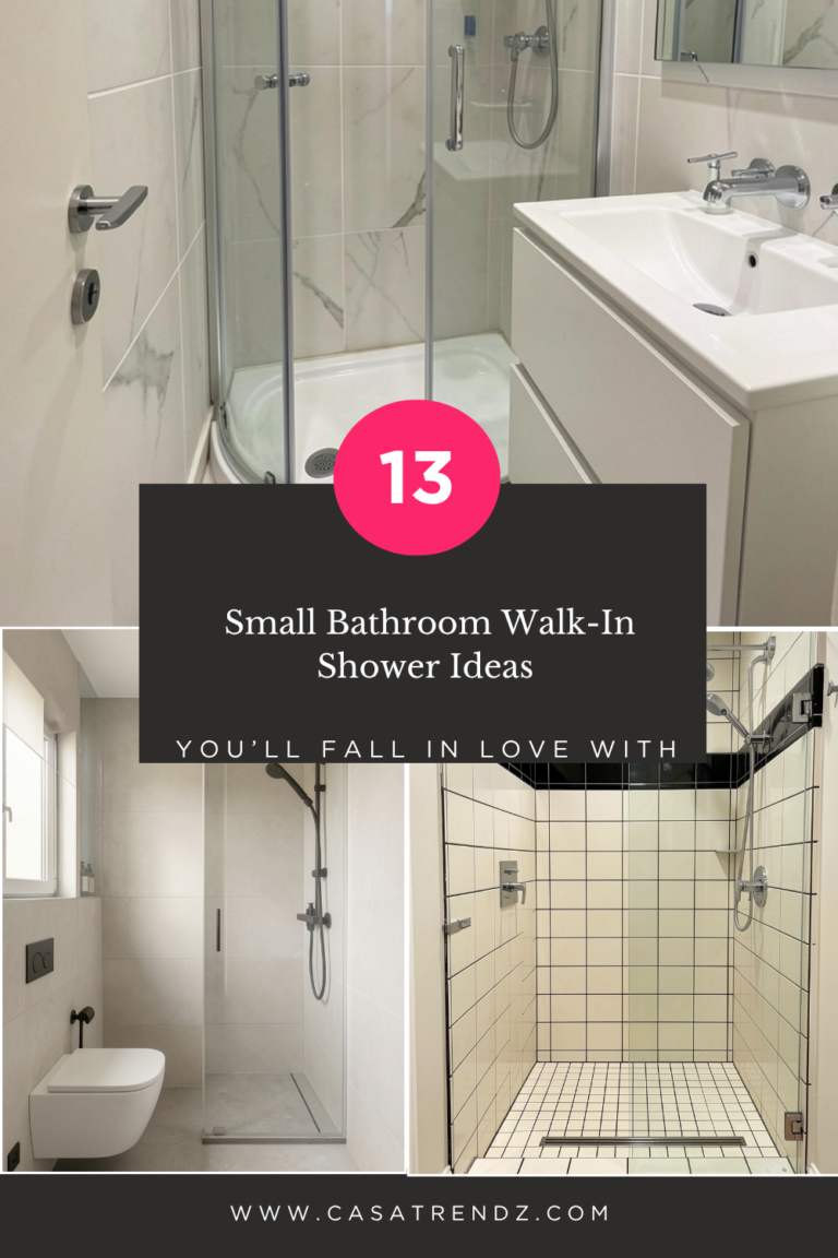 13 Small Bathroom Walk-In Shower Ideas