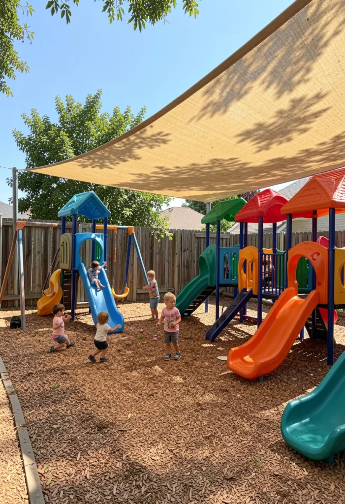 . Add Shade Over Play Areas