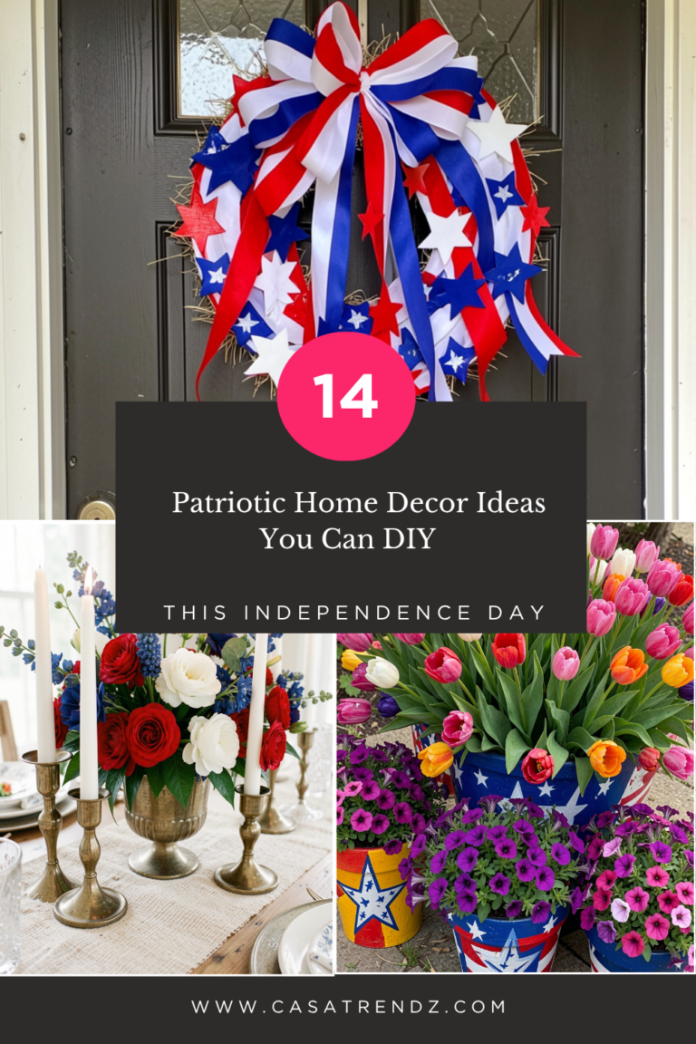 14 Patriotic Home Decor Ideas You Can DIY