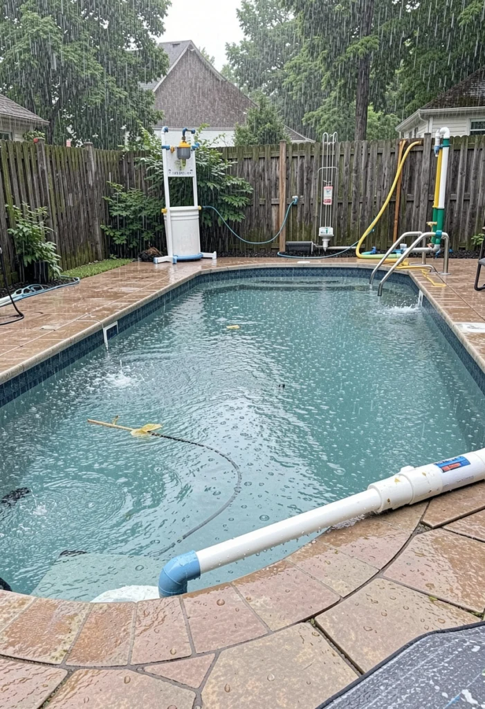 . Balance Chemicals After Rain