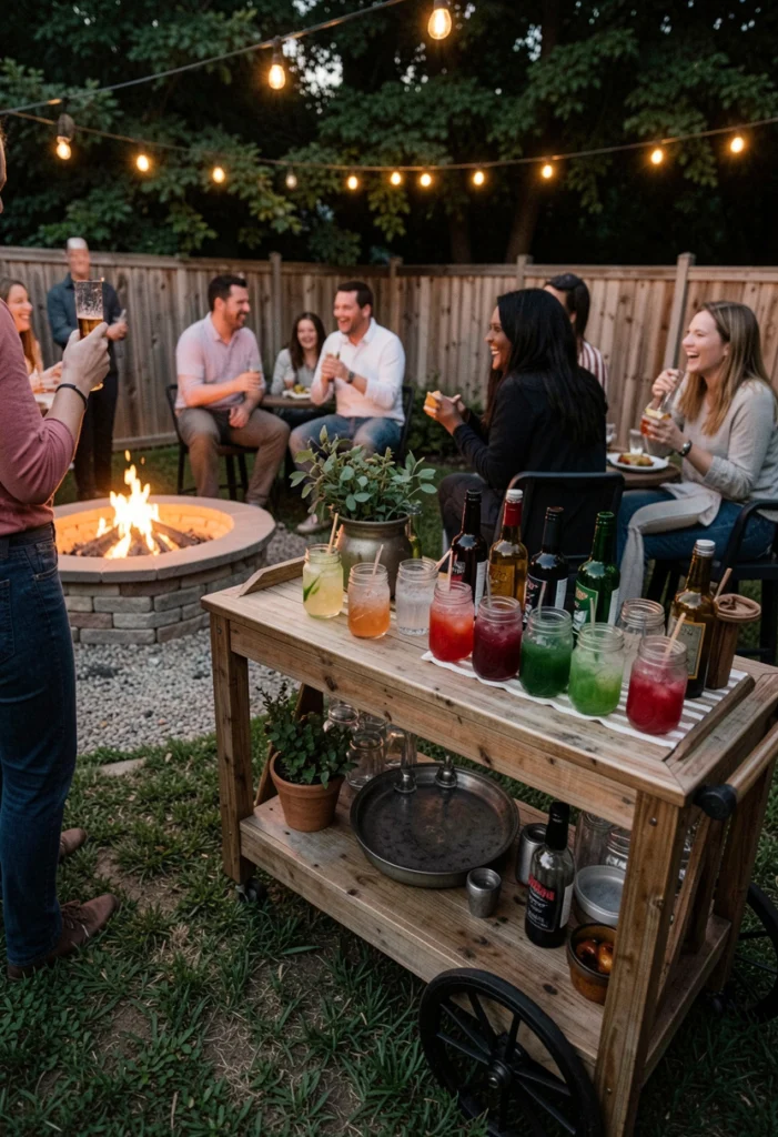 Include a Fire Pit Nearby