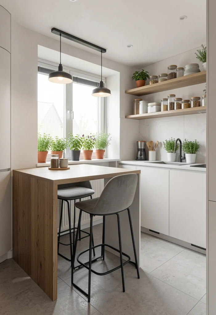 Slim Kitchen Island or Breakfast Bar