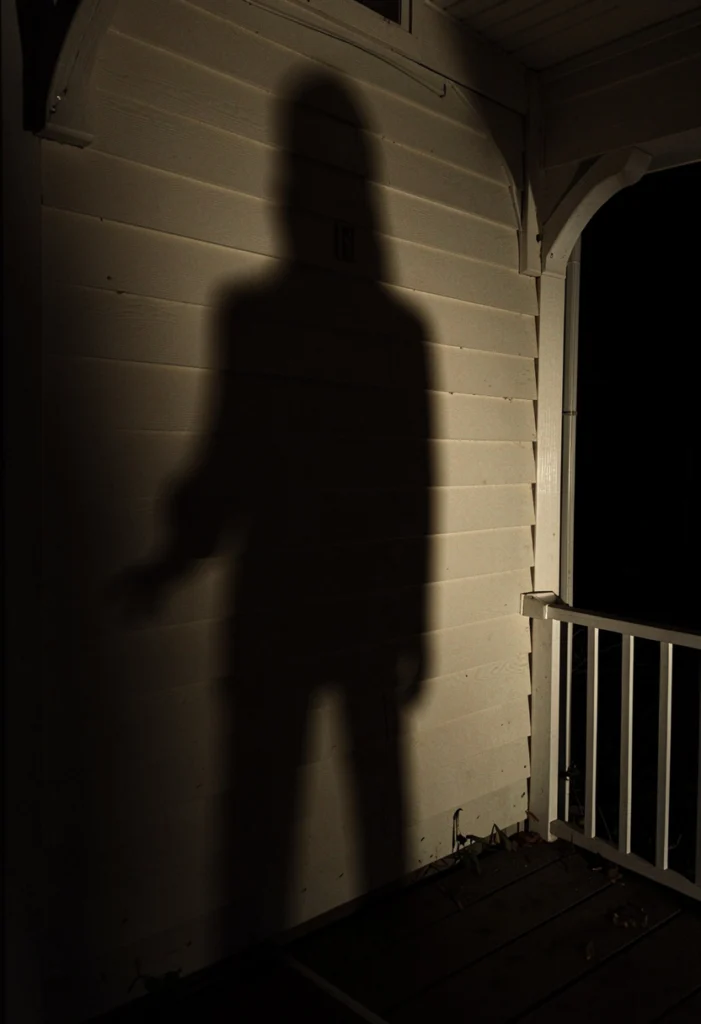 Shadowy Figure Cutout