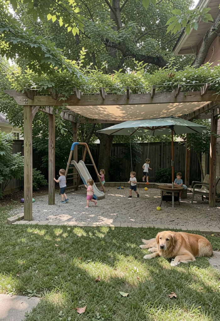 Create a Shaded Play Area