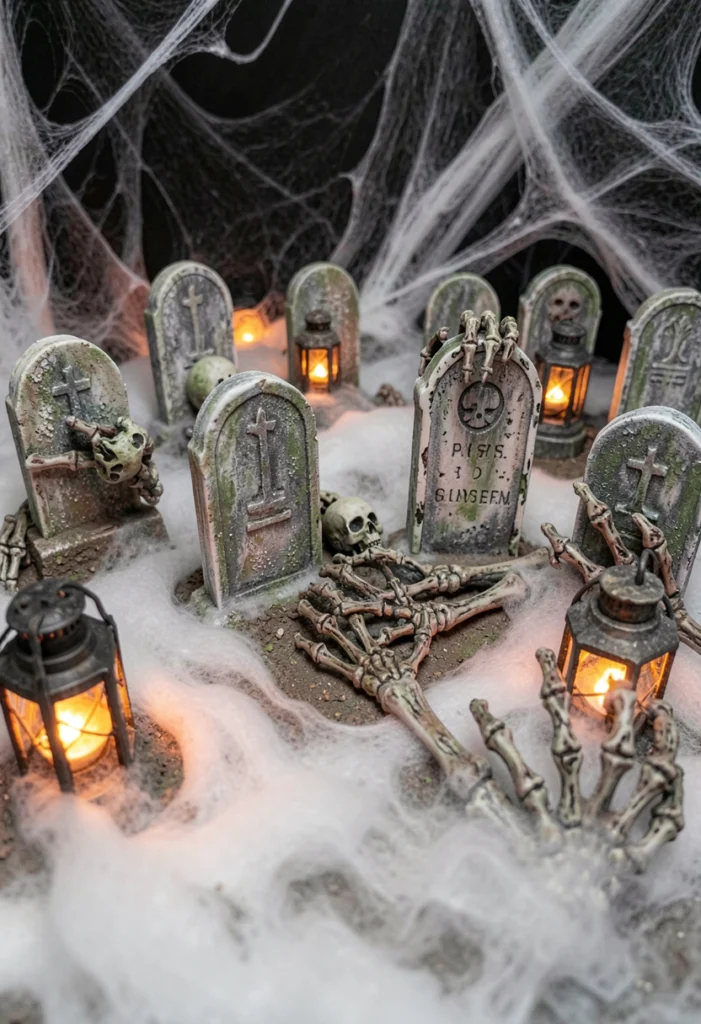 Haunted Graveyard Setup