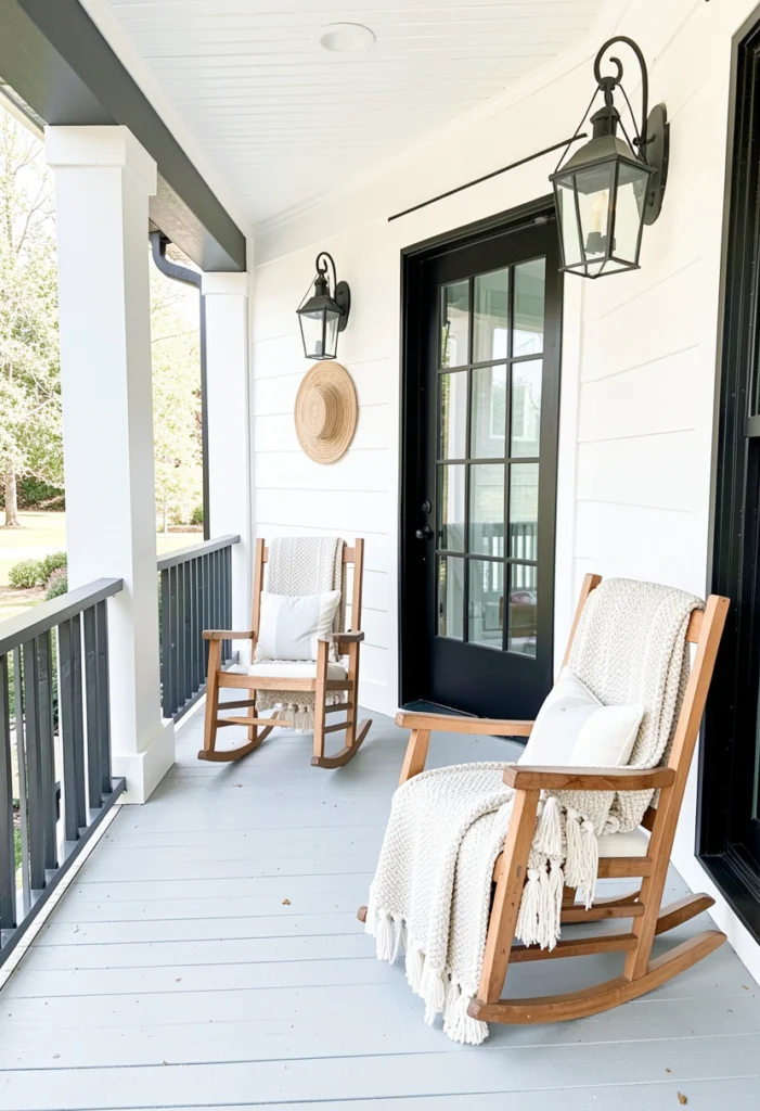 Modern Farmhouse Porch Style