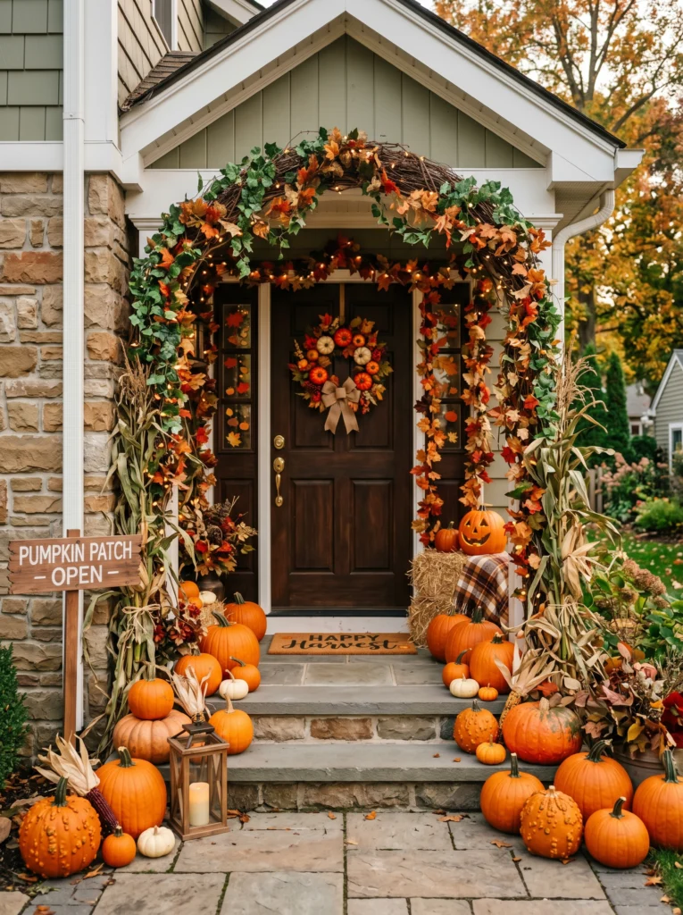 Pumpkin Patch Door Design