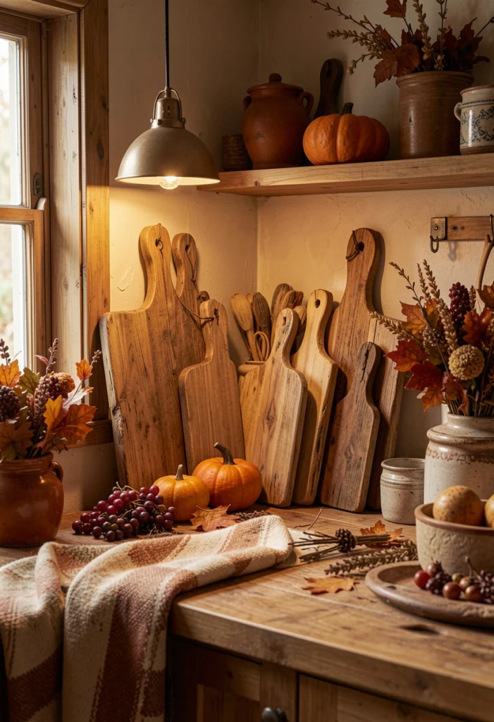 Rustic Wooden Elements for Natural Warmth