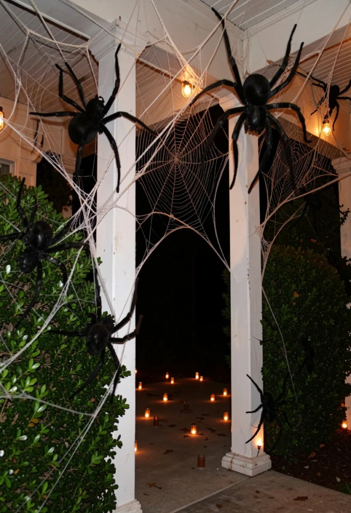 Creepy Crawling Spider Webs