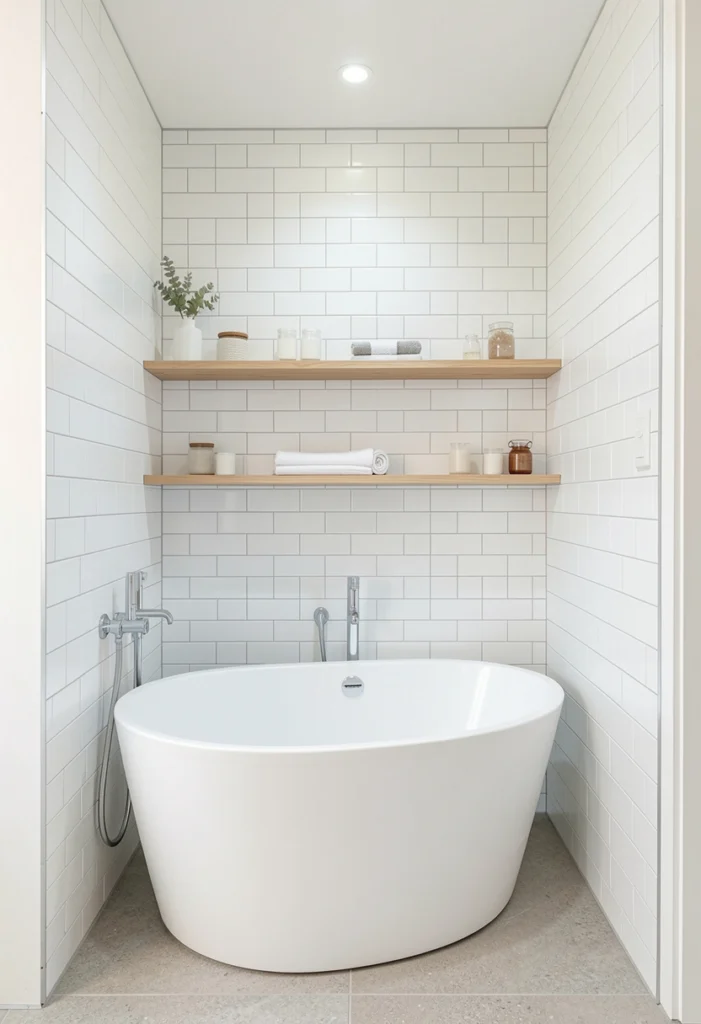 . Freestanding Compact Tub