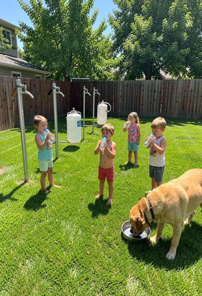 Keep a Constant Water Supply Available