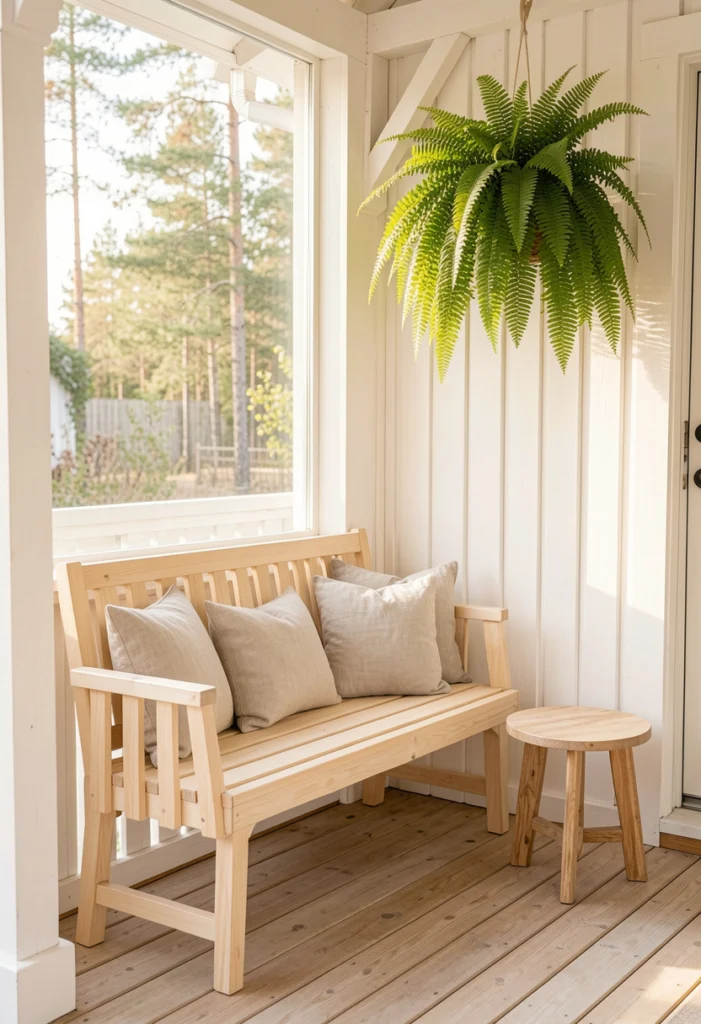 Scandinavian-Inspired Porch