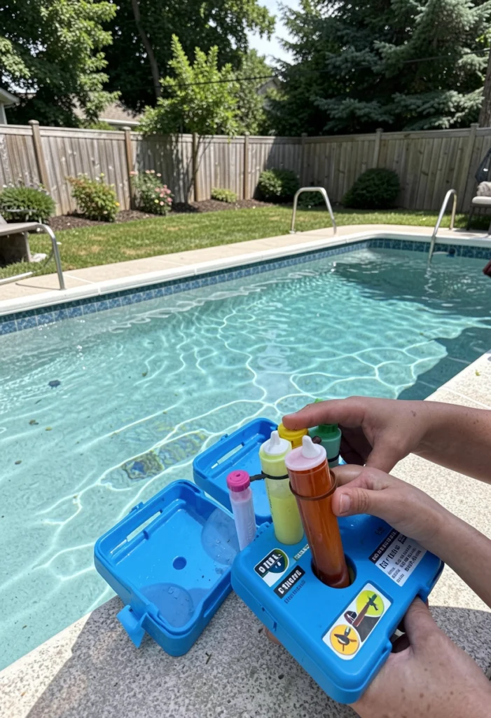 . Test Water Chemistry Weekly