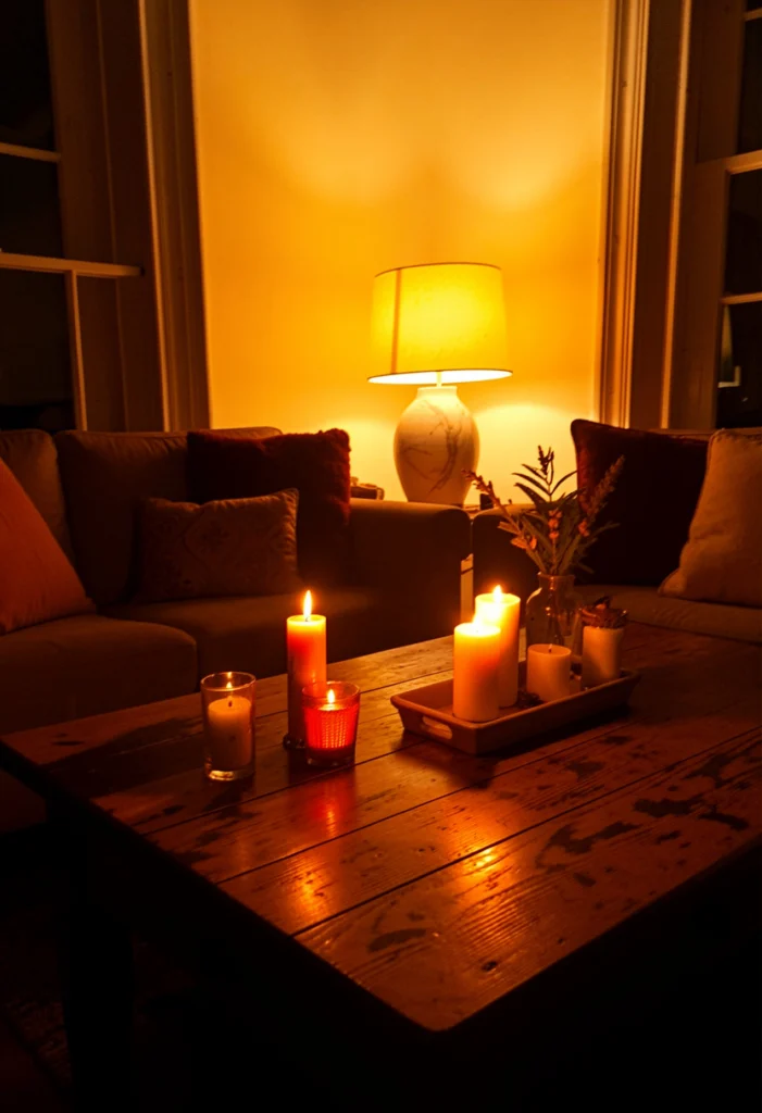 Use Warm Ambient Lighting