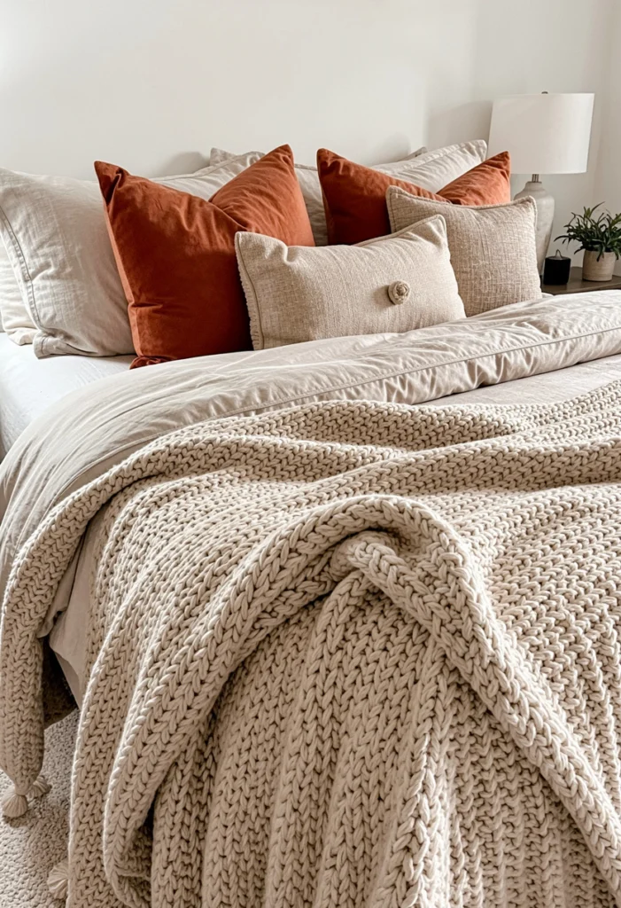 Choose Cozy, Layered Bedding