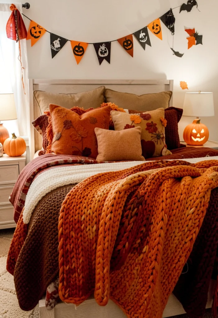 Cozy Fall Bedding Layers