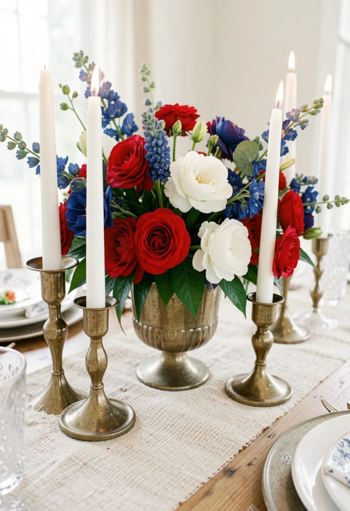 . Festive Table Centerpieces