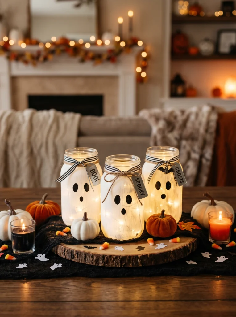  Ghost Jar Centerpiece