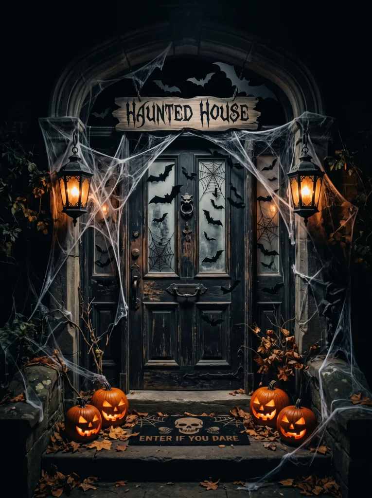 Haunted House Entrance