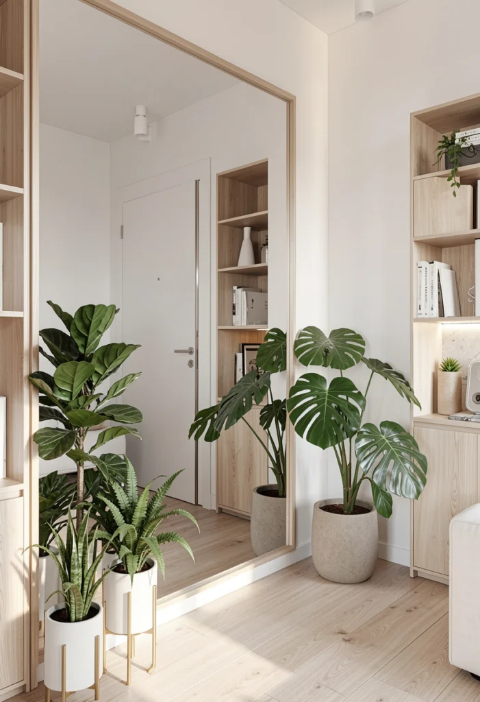 Incorporate Mirrors to Expand Space