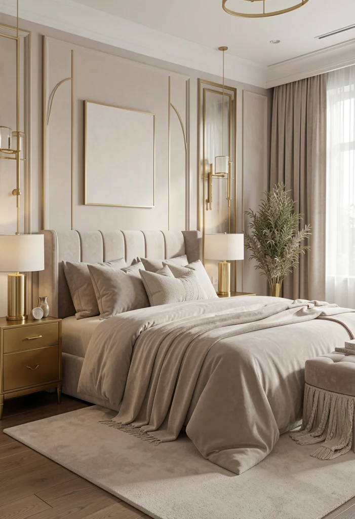 Neutral Color Palette with Rich Accents