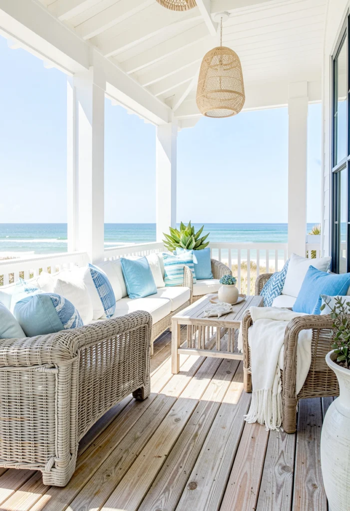 Coastal Modern Porch Vibe