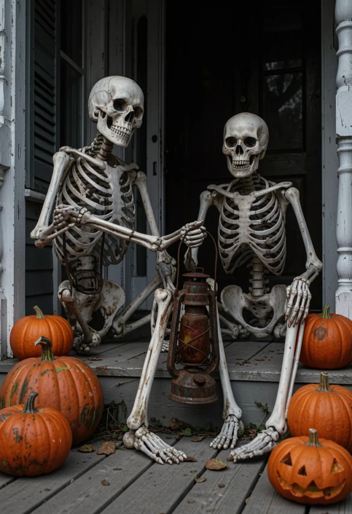Skeleton Welcome Scene