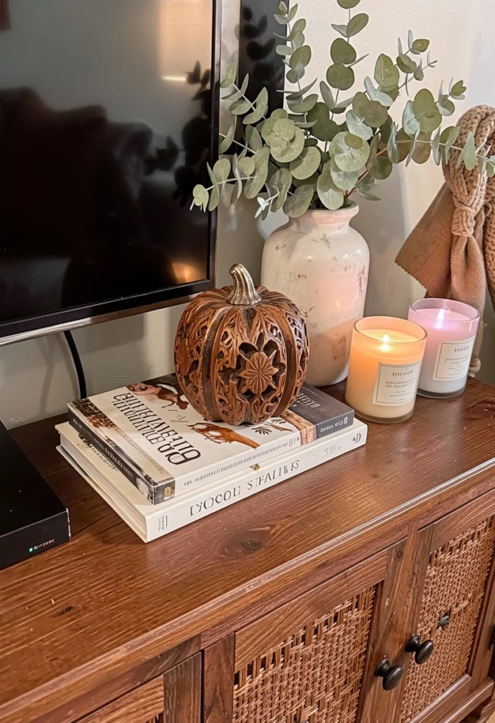 . Style with Fall-Themed Books