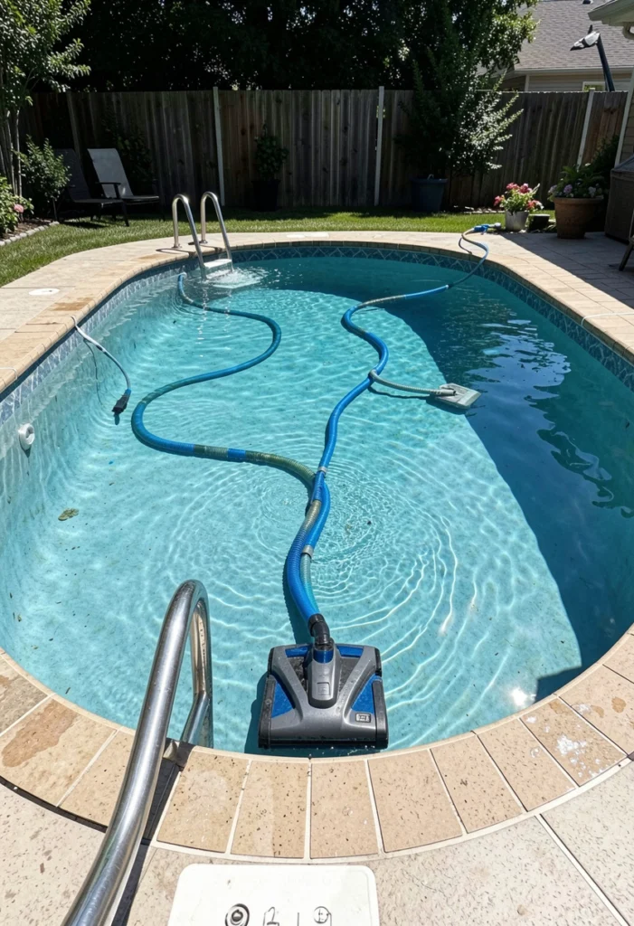 Vacuum the Pool Weekly