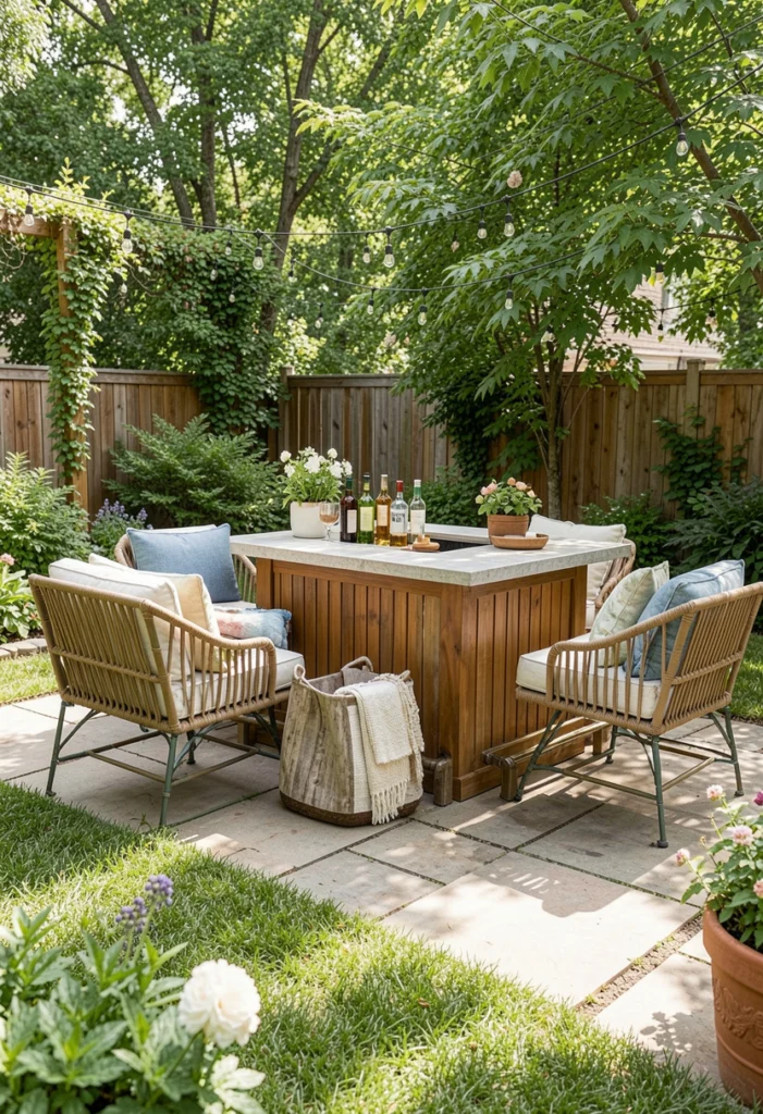 Add Comfortable Bar Seating