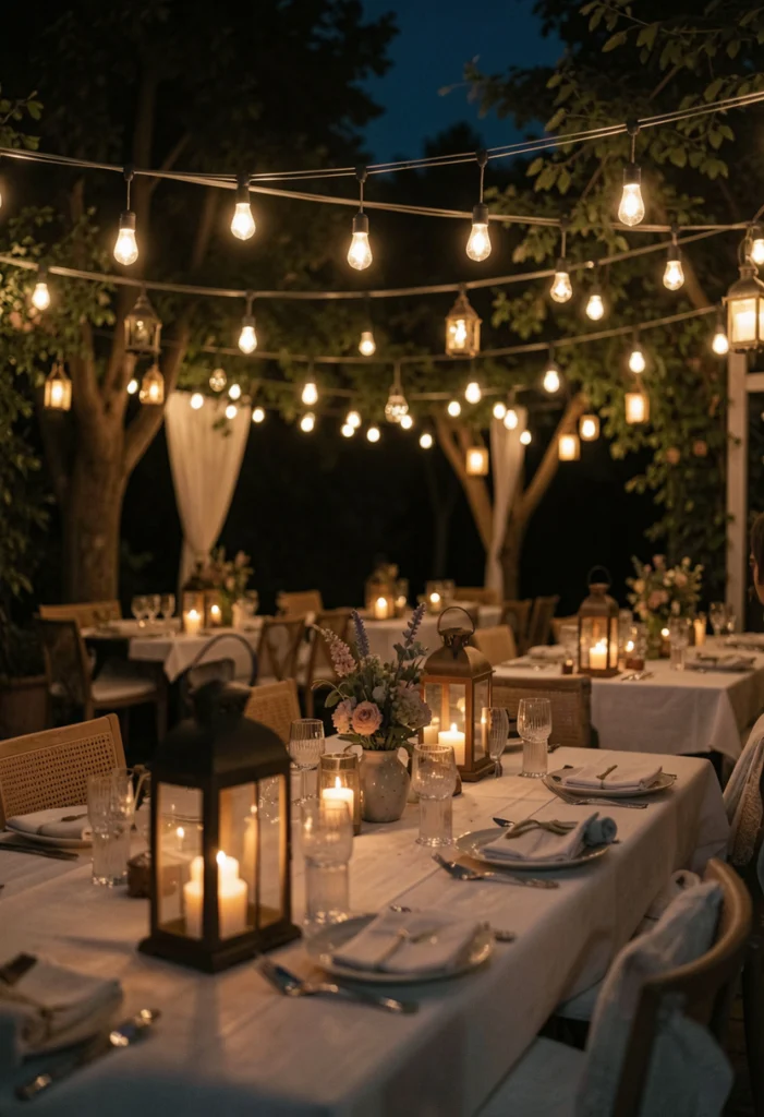 . Create Ambient Lighting for Evenings