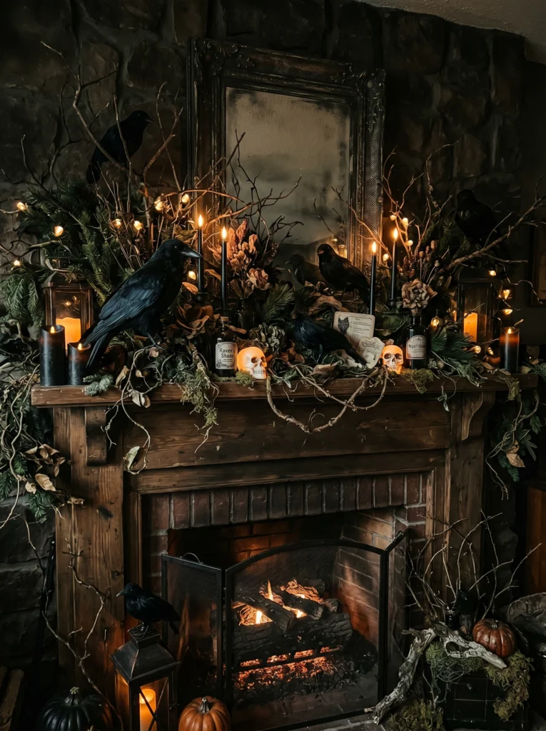 Haunted Forest Mantle