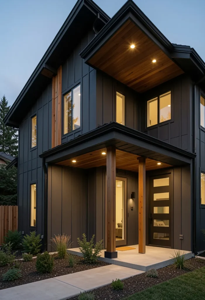 Charcoal Gray for Bold Contrast