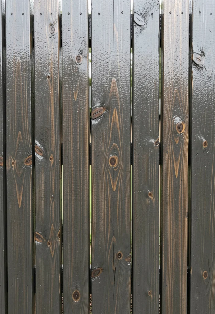 Paint or Stain Your Fence