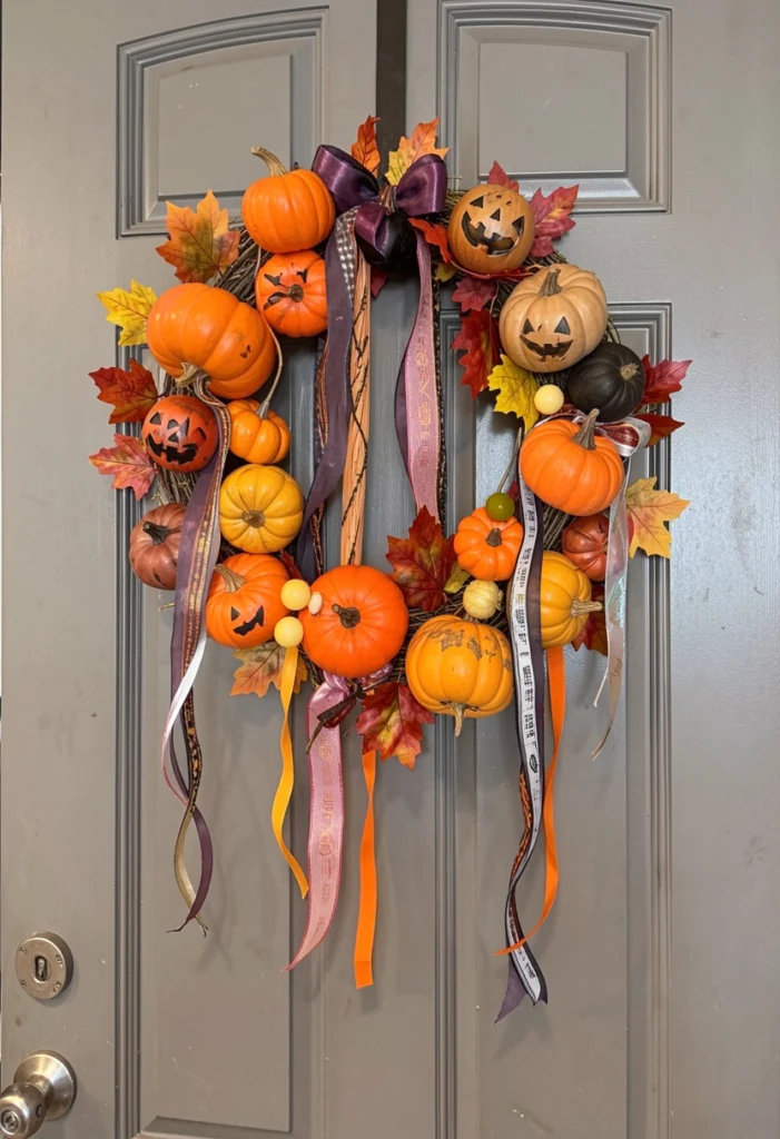 . DIY Halloween Wreath
