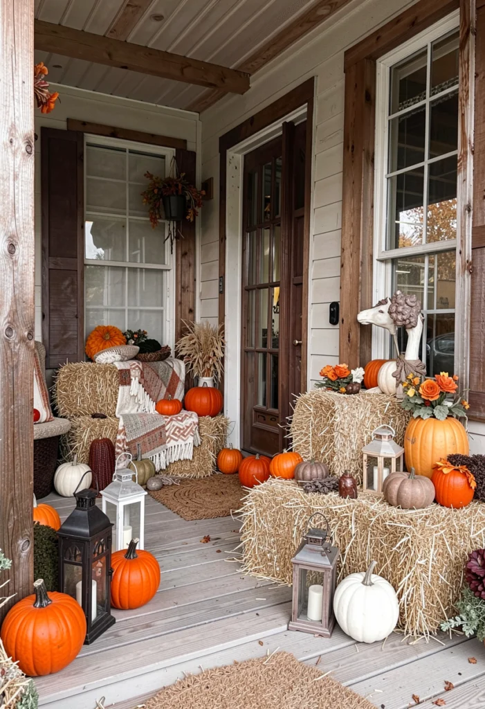 Hay Bale Decorations