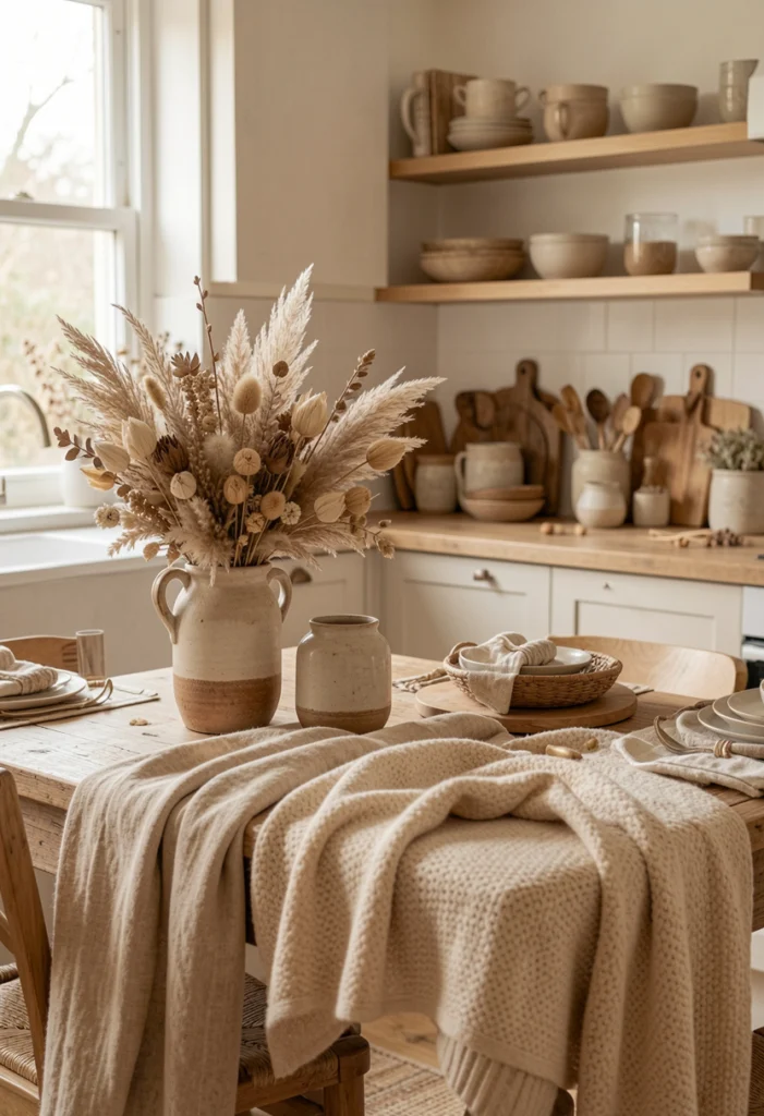 . Natural Elements like Dried Flowers