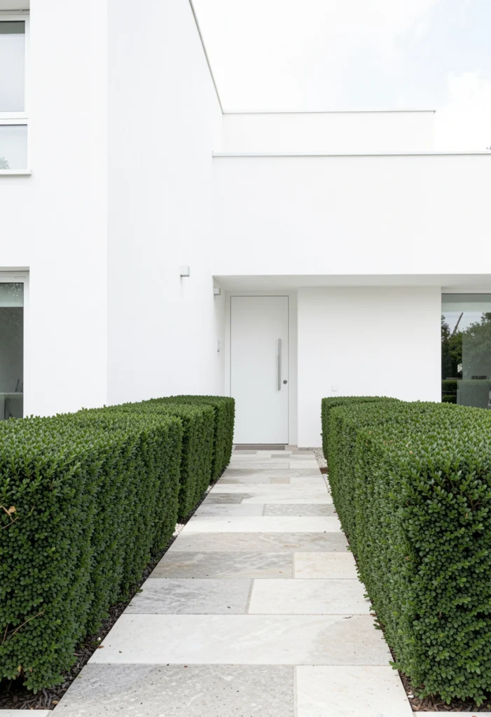 White Exterior with Minimal Landscaping