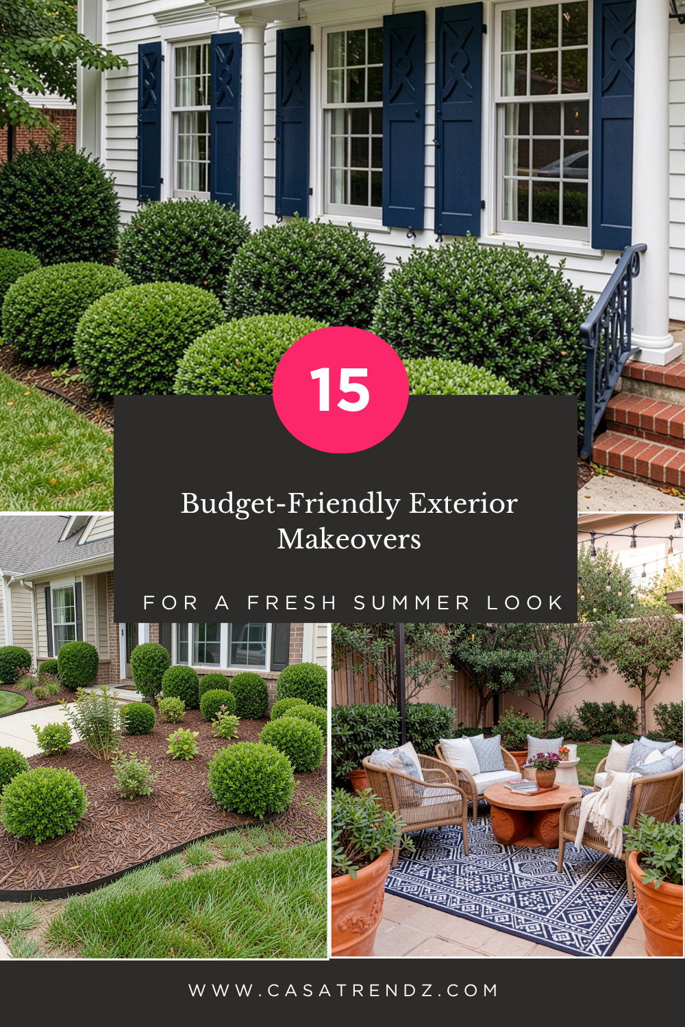 Budget-Friendly Exterior Makeovers
