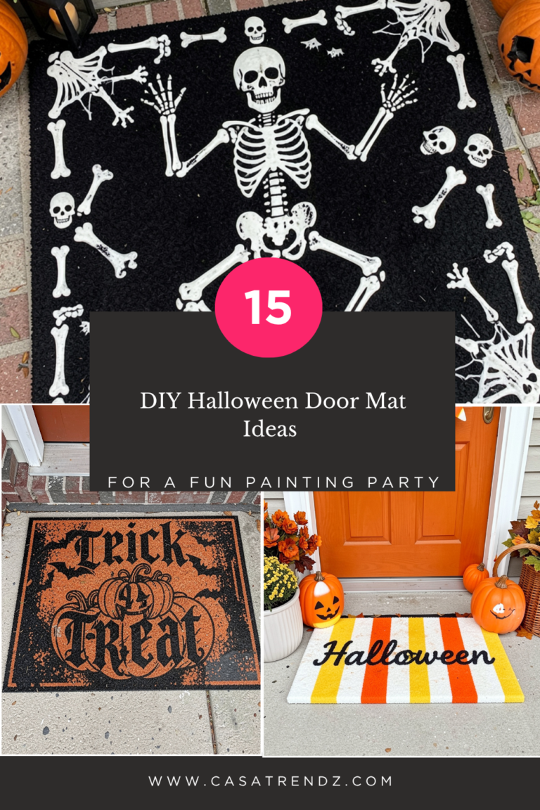 _DIY Halloween Door Mat Ideas