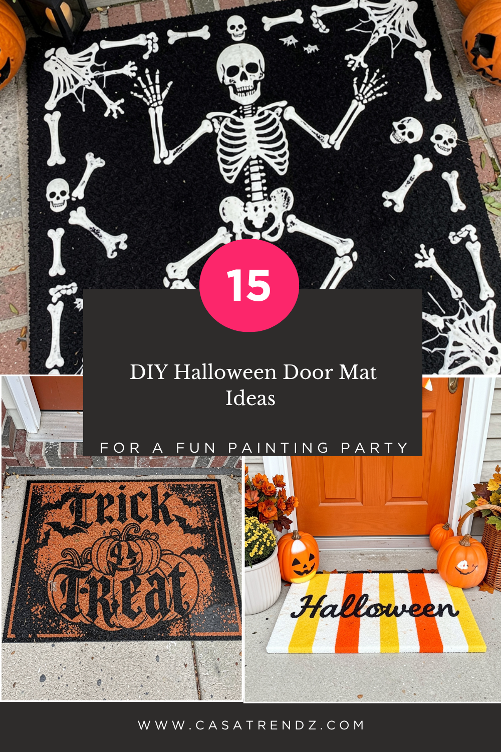 _DIY Halloween Door Mat Ideas