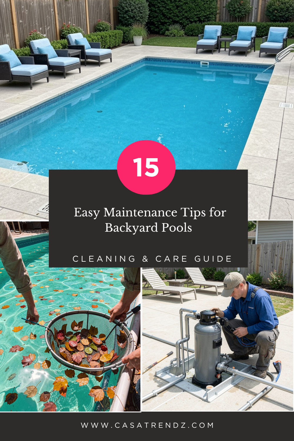 Easy Maintenance Tips for Backyard Pools