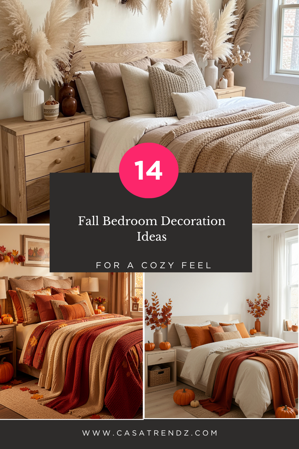 Fall Bedroom Decoration Ideas