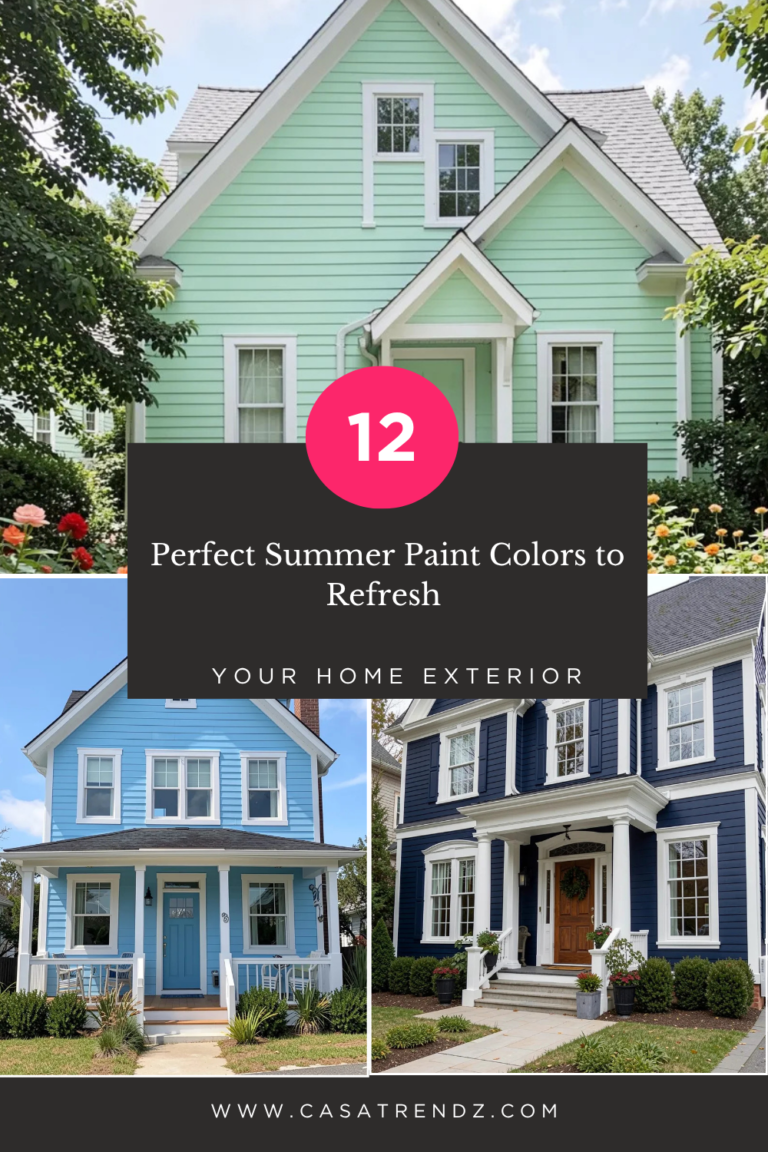 Perfect Summer Paint Colors to Refresh