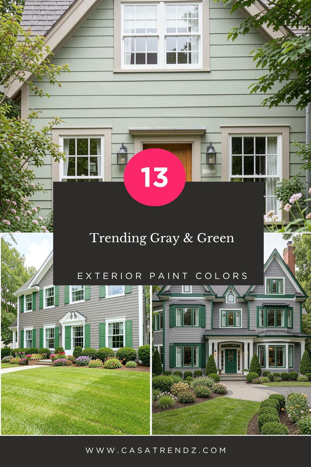 Trending Gray & Green